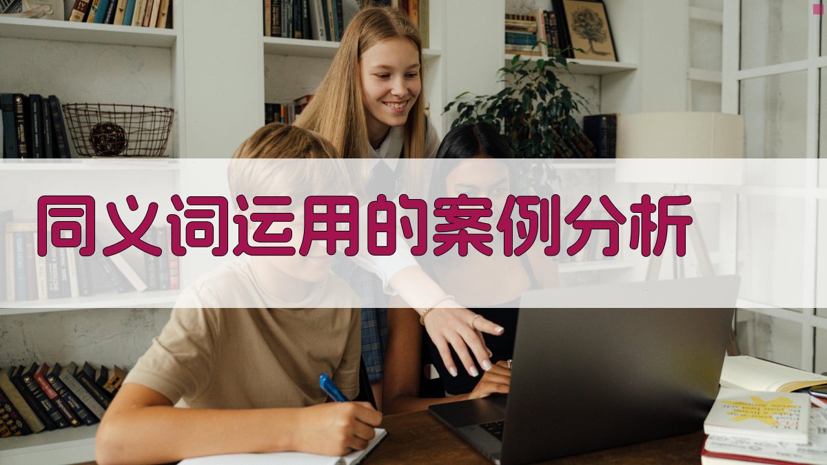 同义词运用的案例分析 图3