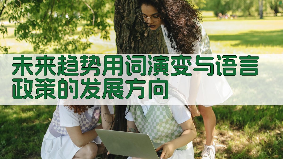 未来趋势用词演变与语言政策的发展方向 图1