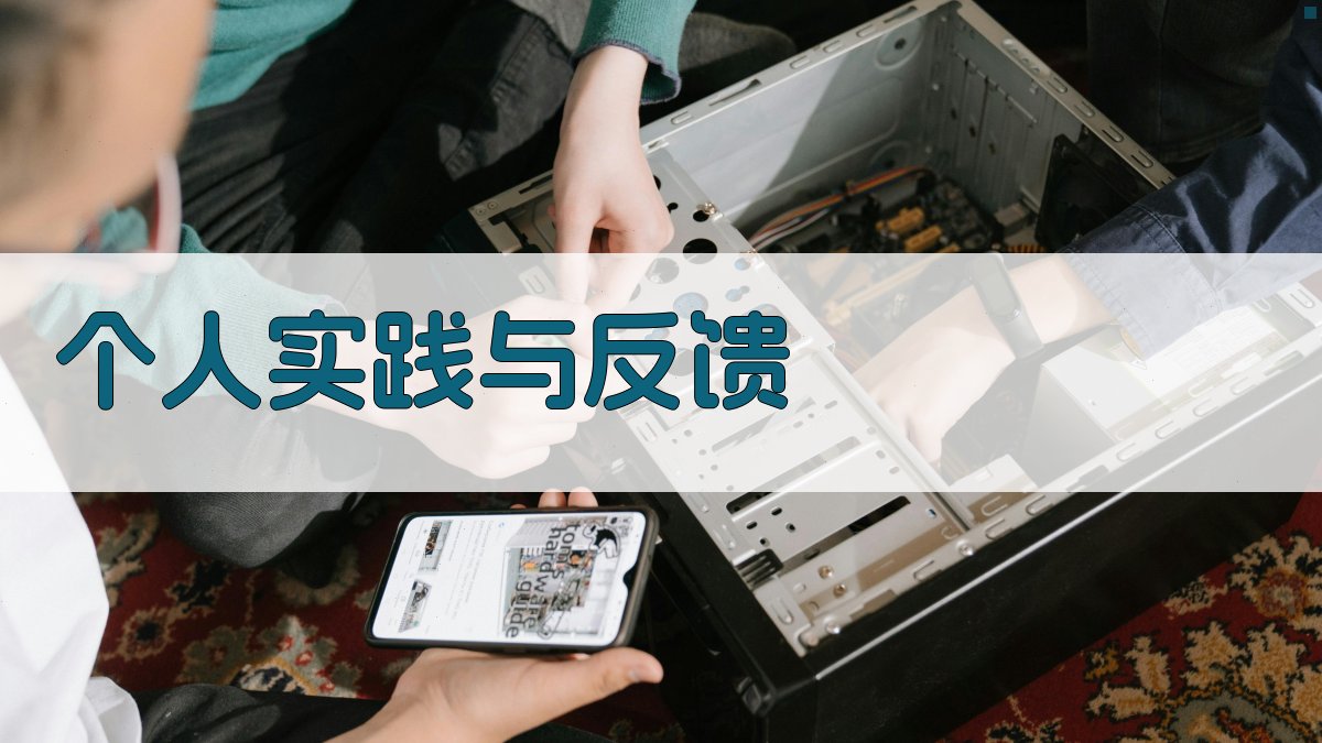 个人实践与反馈 图1