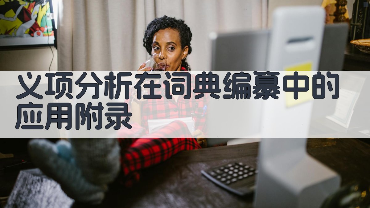义项分析在词典编纂中的应用 · 附录 图5