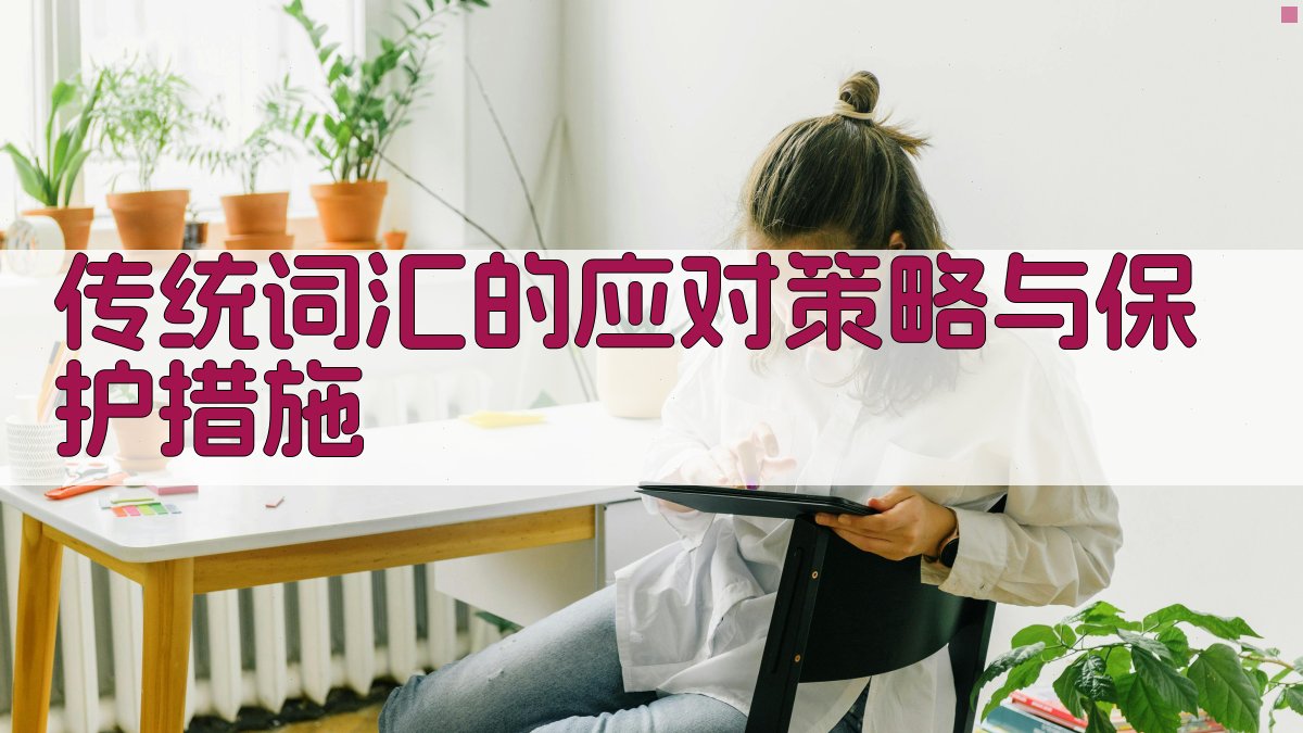 传统词汇的应对策略与保护措施 图3