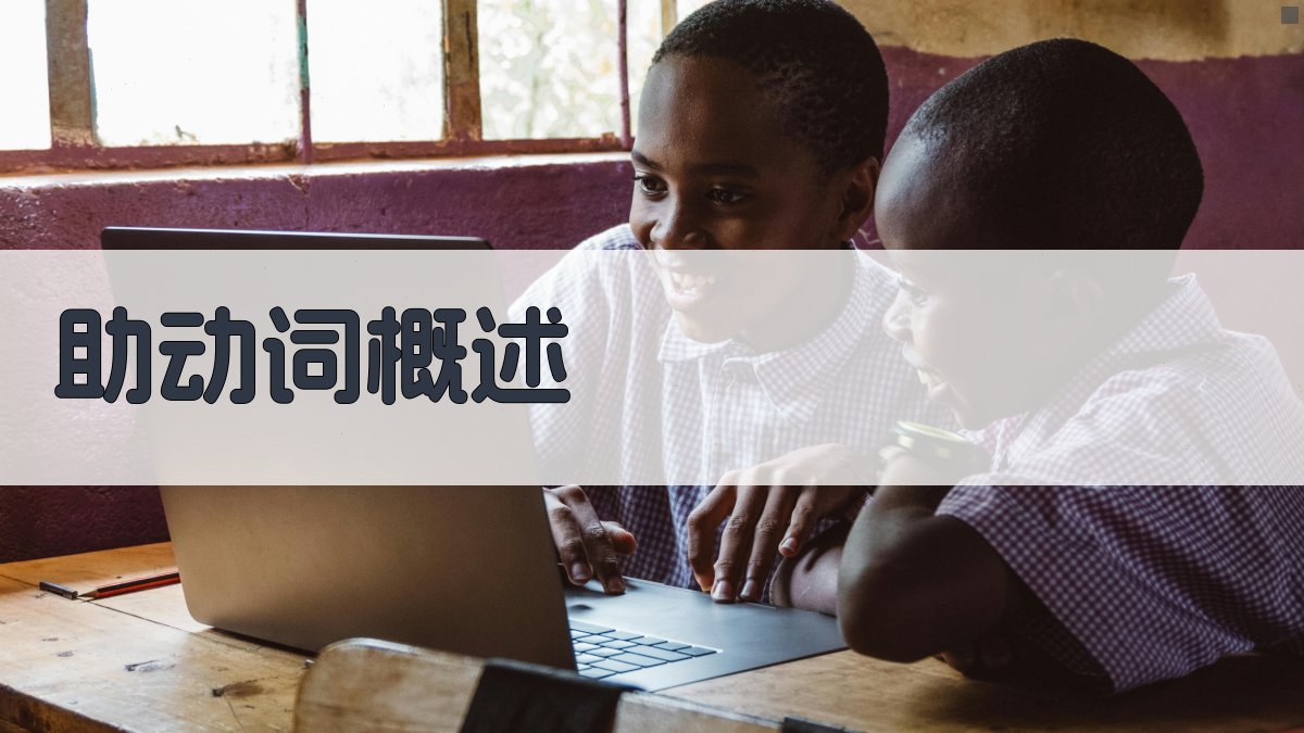 助动词概述 图2