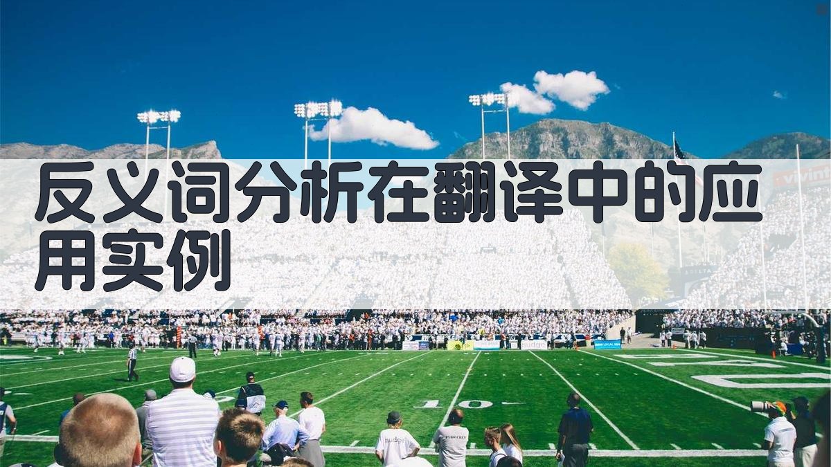 反义词分析在翻译中的应用实例 图2