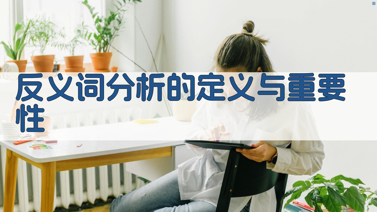 反义词分析的定义与重要性 图1