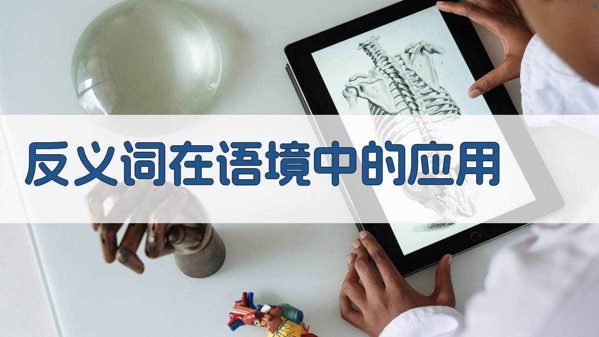 反义词在语境中的应用 图2