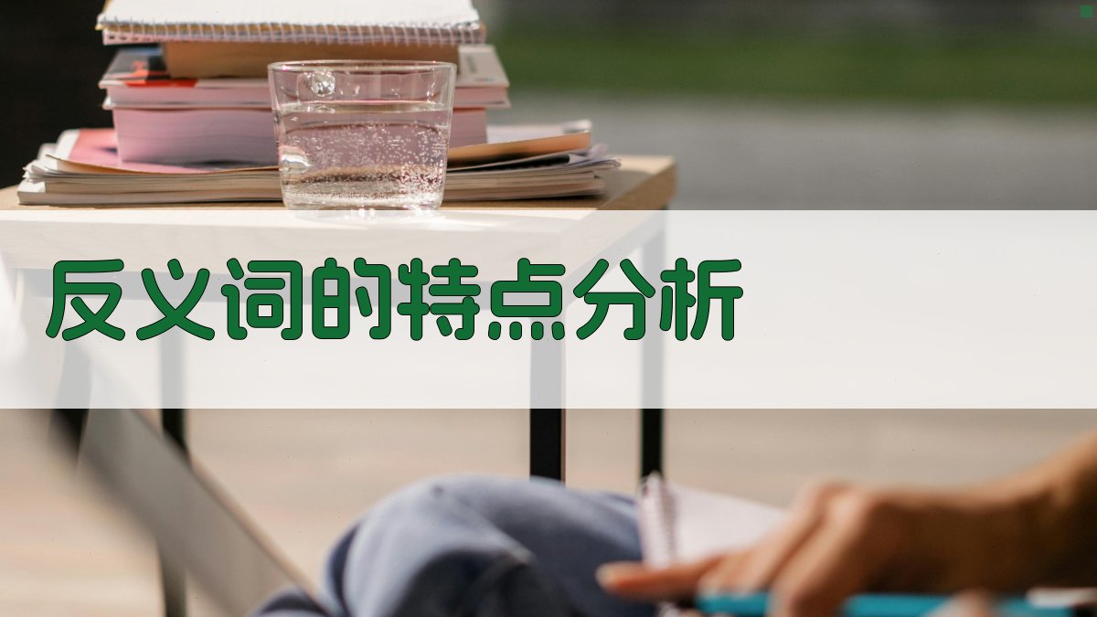 反义词的特点分析 图2