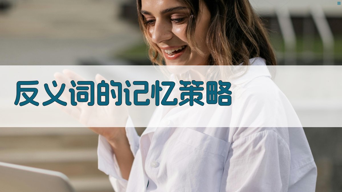反义词的记忆策略 图2