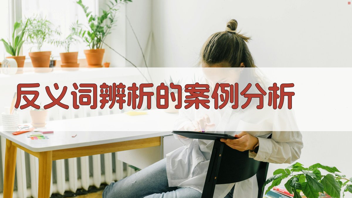 反义词辨析的案例分析 图3