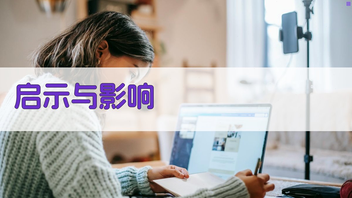 启示与影响 图3