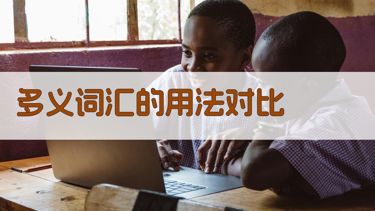 多维视角下的词汇解读