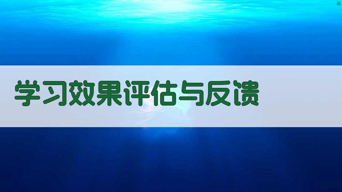 学习效果评估与反馈 图3