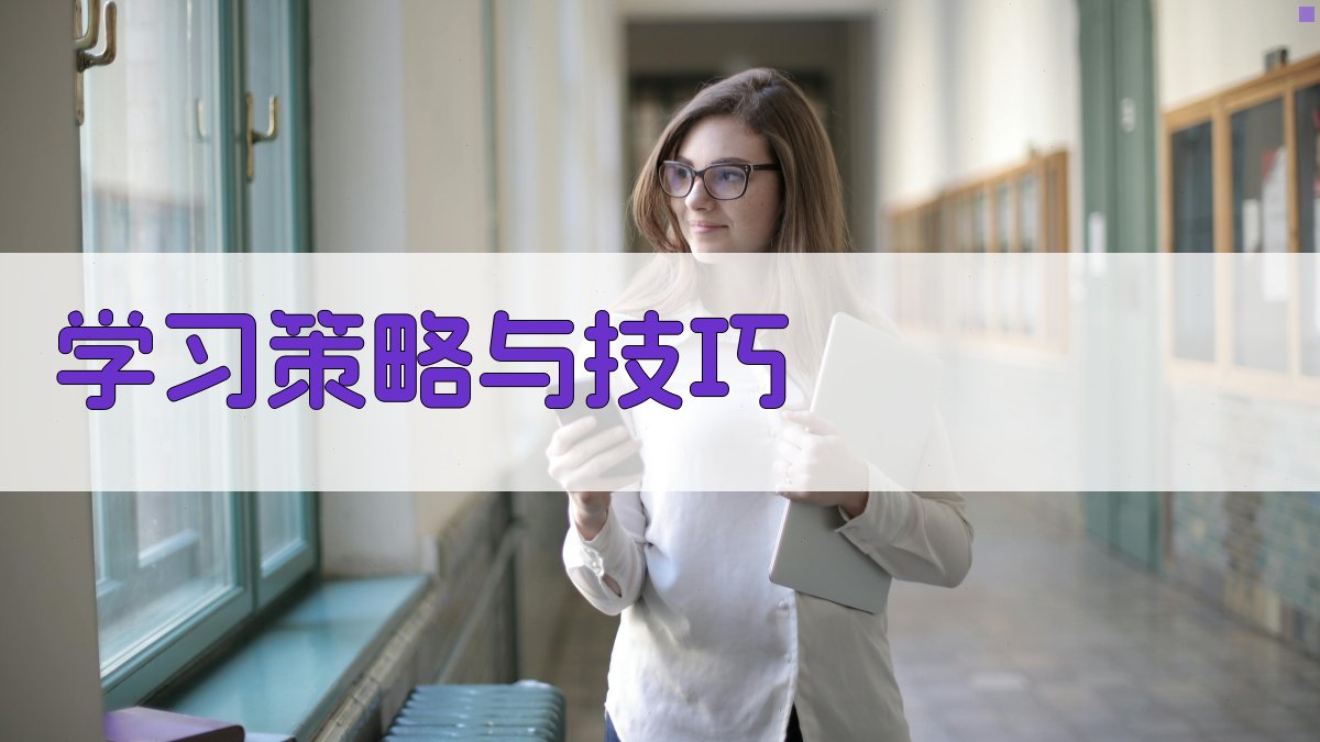 学习策略与技巧 图1