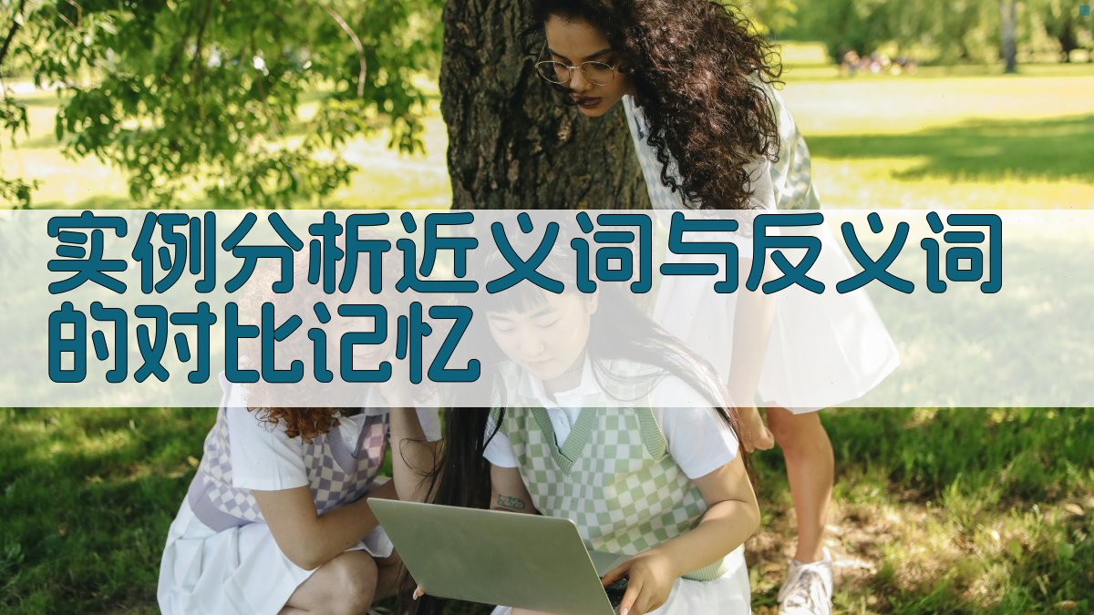 实例分析近义词与反义词的对比记忆 图3