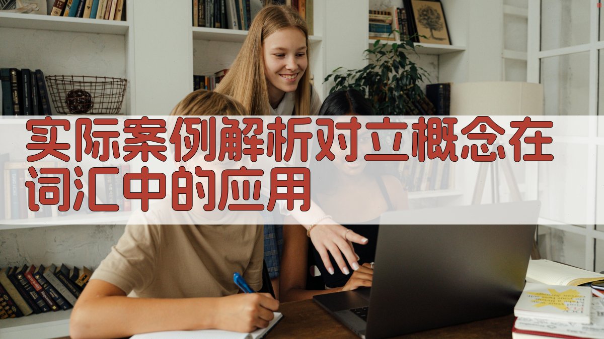 实际案例解析对立概念在词汇中的应用 图2