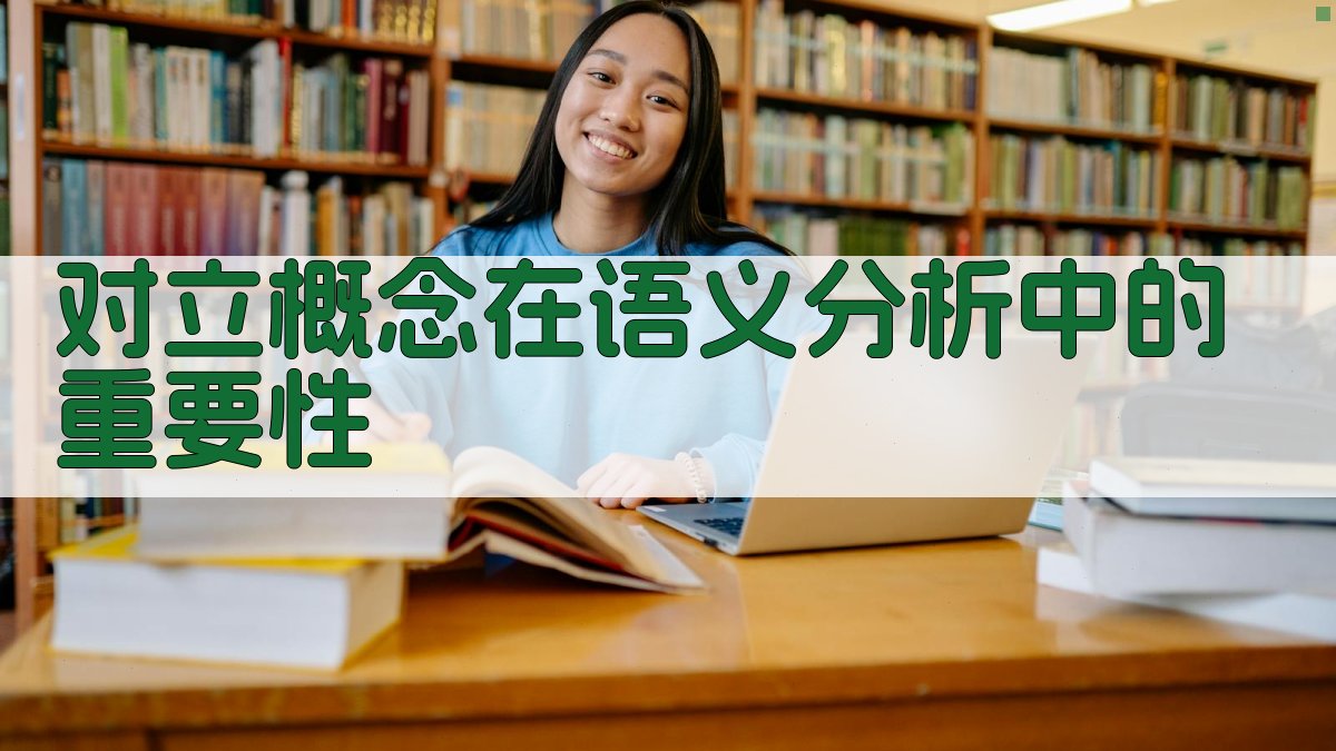 对立概念在语义分析中的重要性 图3