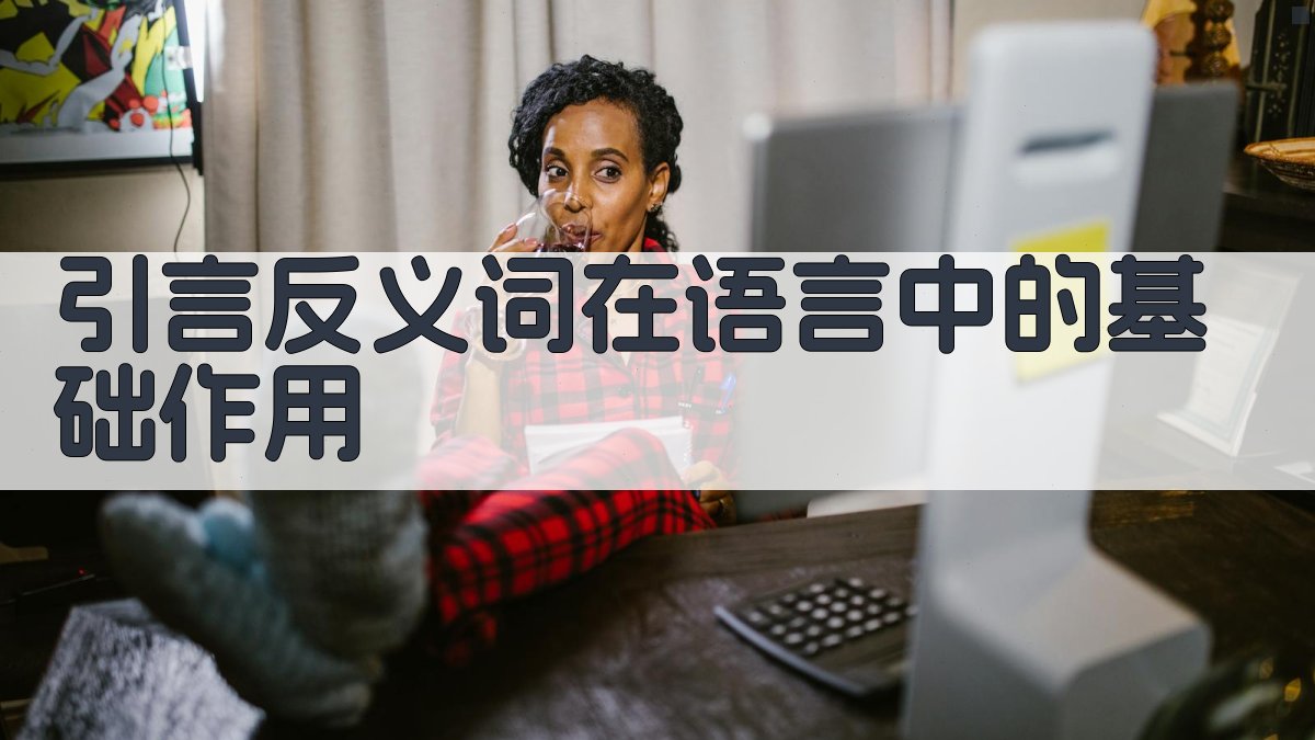引言反义词在语言中的基础作用 图1