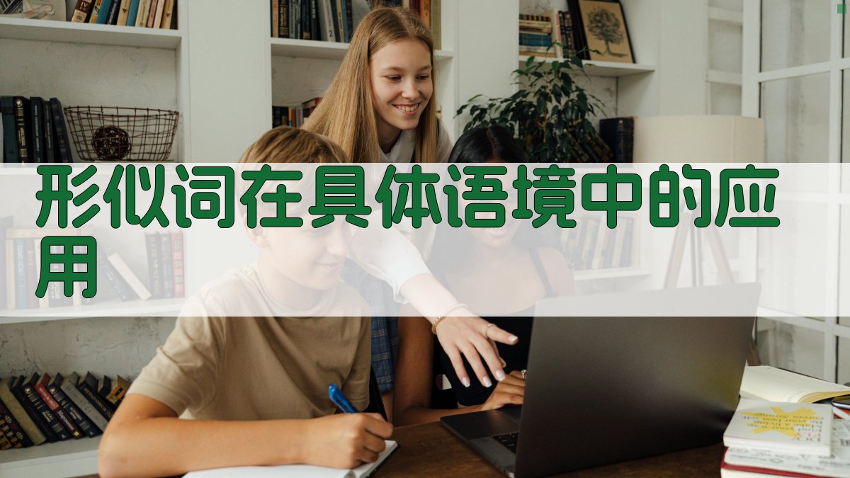 形似词在具体语境中的应用 图2