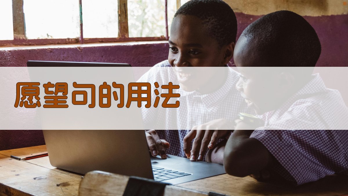 愿望句的用法 图4