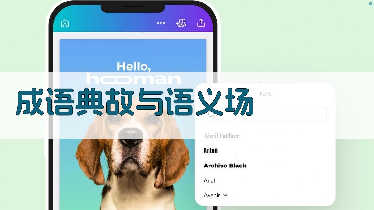 成语典故与语义场 图4