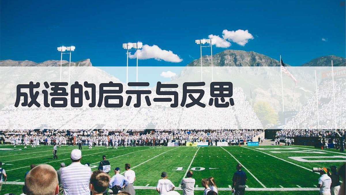 成语的启示与反思 图3