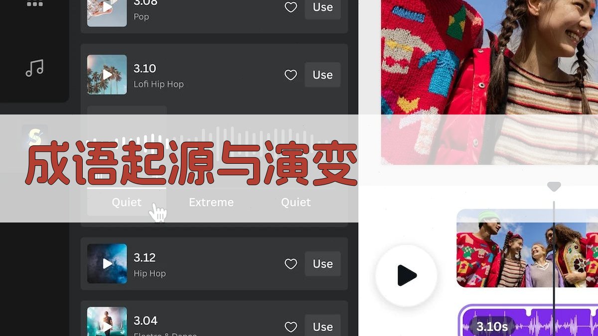 成语起源与演变 图1