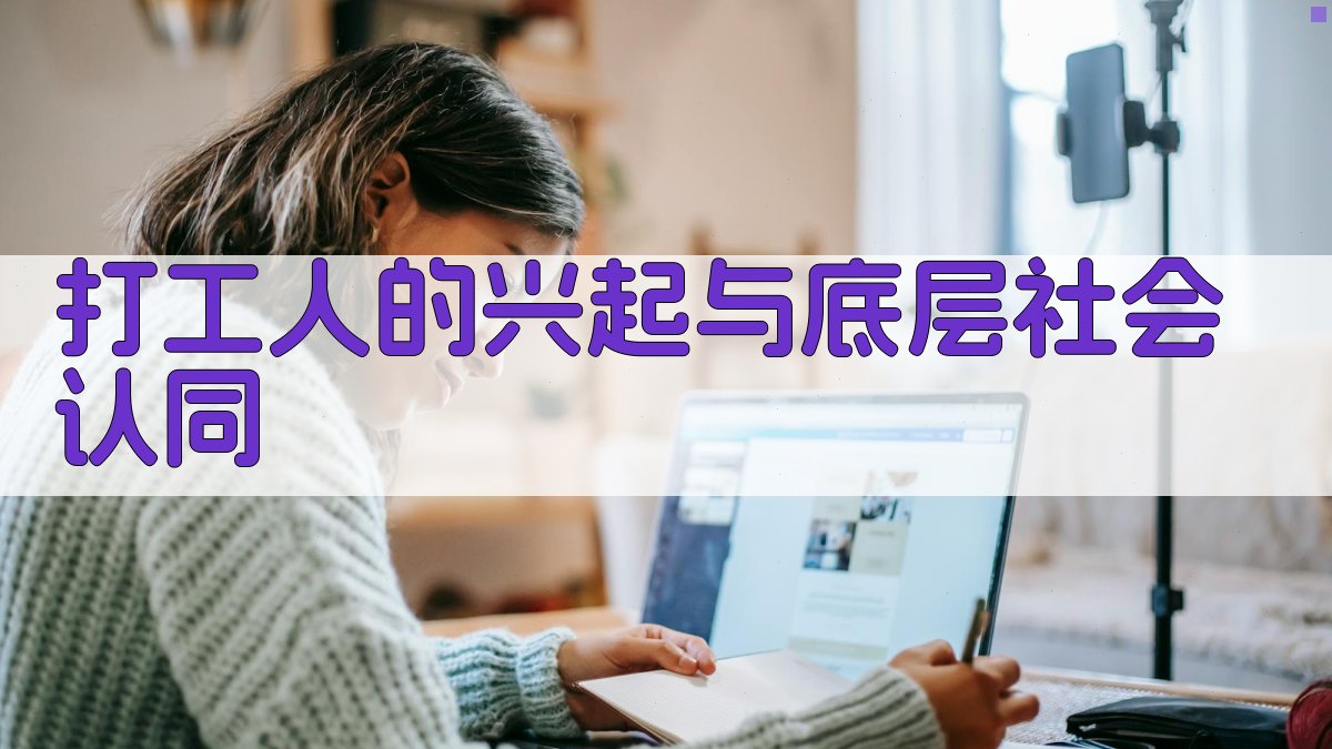 ‘打工人’的兴起与底层社会认同 图1