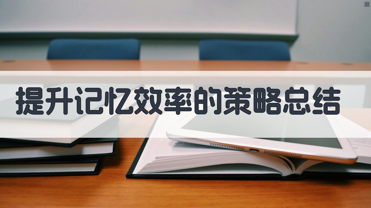 提升记忆效率的策略总结 图4