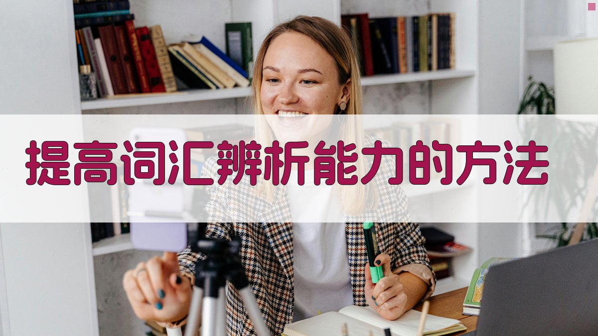 提高词汇辨析能力的方法 图1