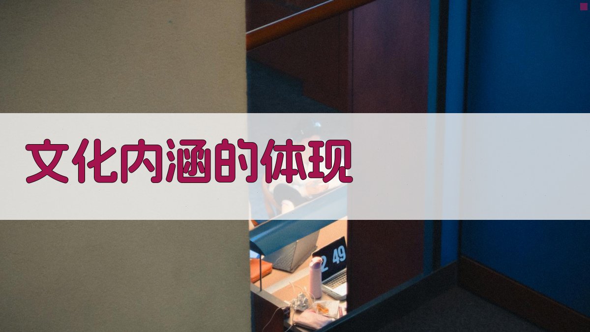 文化内涵的体现 图3