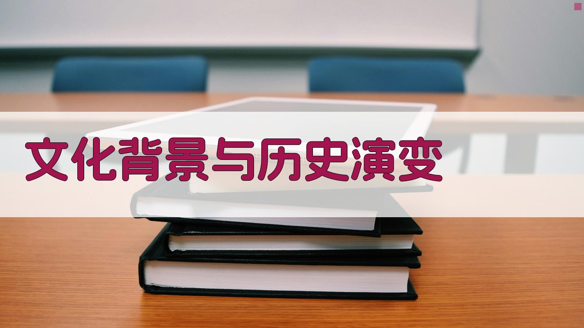 文化背景与历史演变 图1