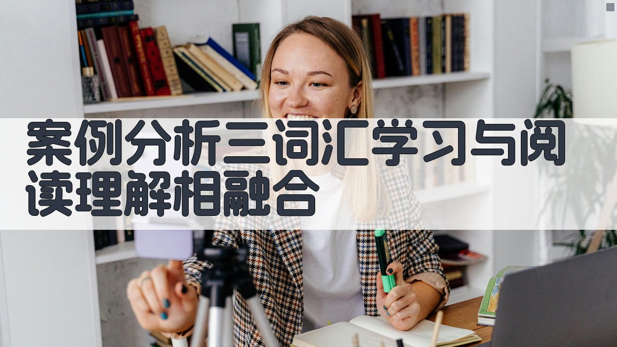 案例分析三词汇学习与阅读理解相融合 图1