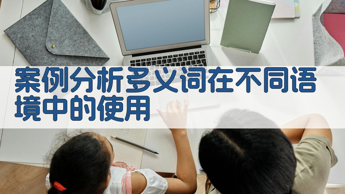 案例分析多义词在不同语境中的使用 图3
