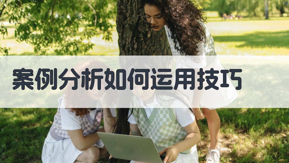 案例分析如何运用技巧 图2