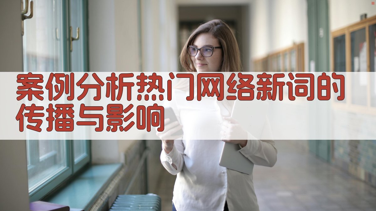 案例分析热门网络新词的传播与影响 图1
