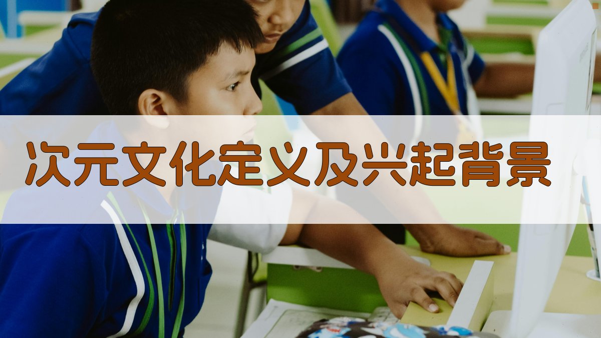 次元文化定义及兴起背景 图1