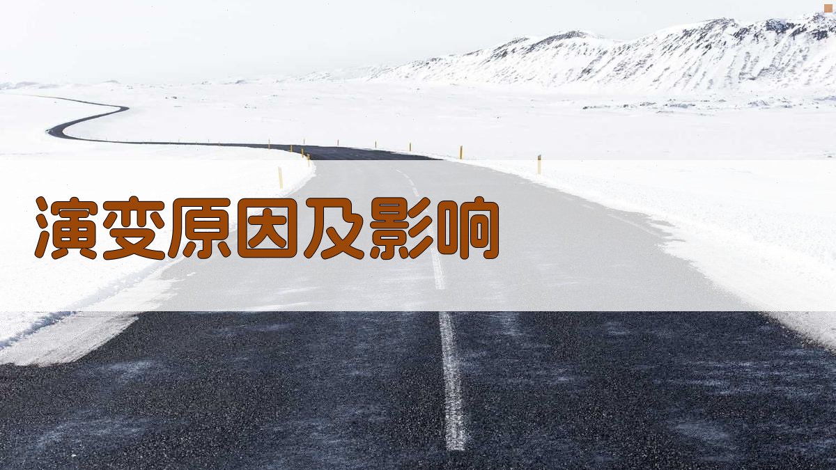 演变原因及影响 图1