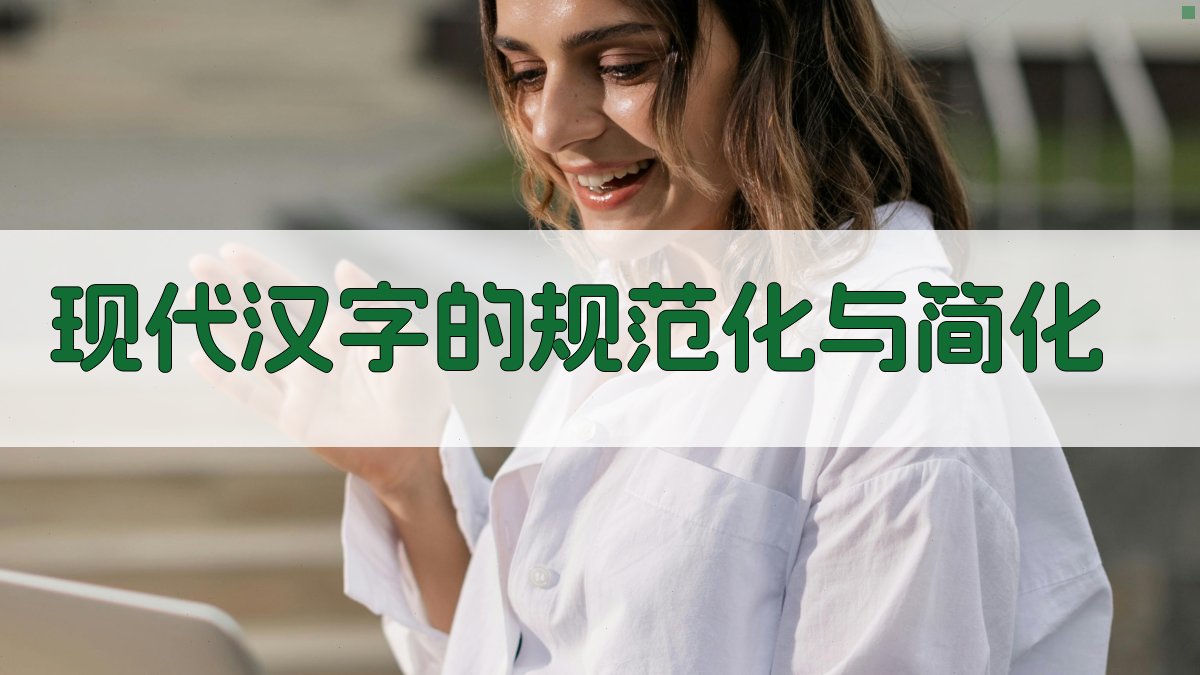 现代汉字的规范化与简化 图3