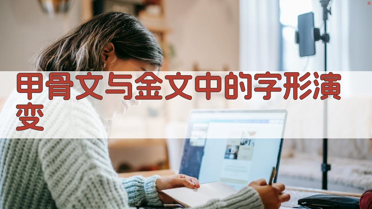 甲骨文与金文中的字形演变 图2