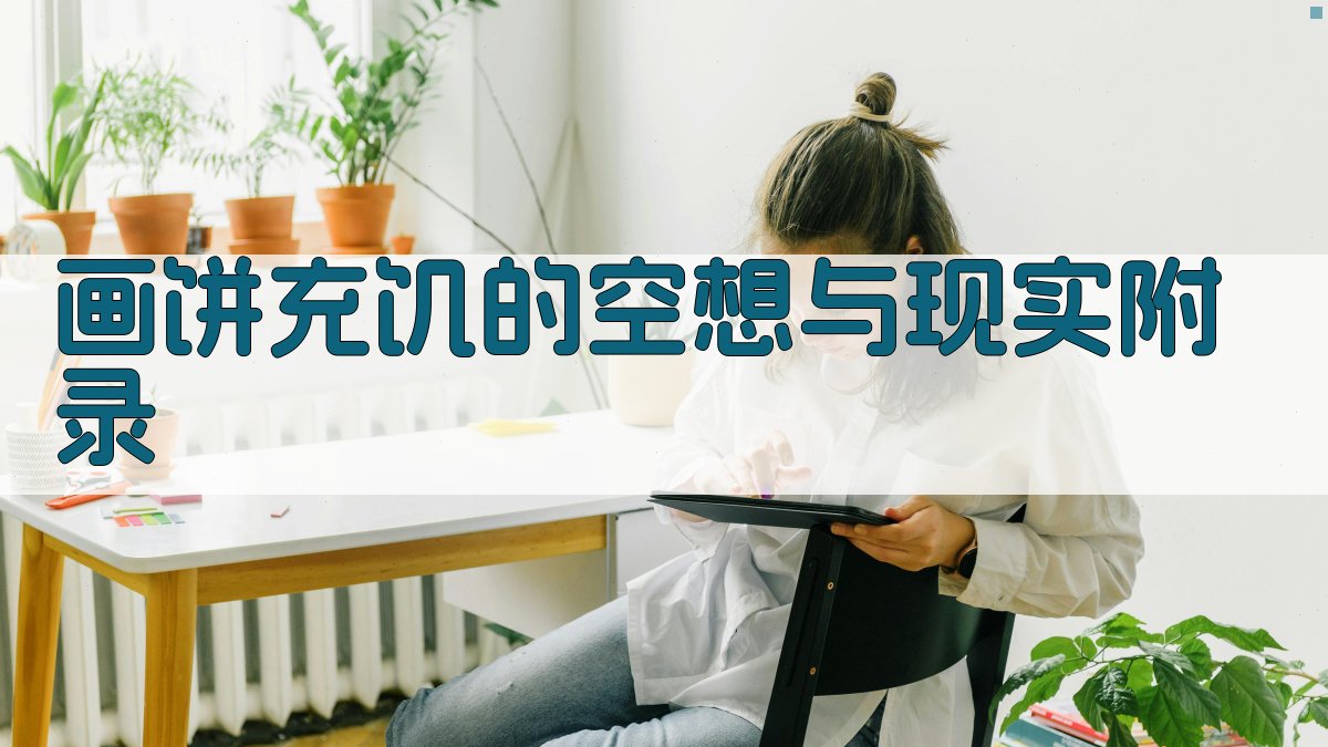 画饼充饥的空想与现实 · 附录 图2