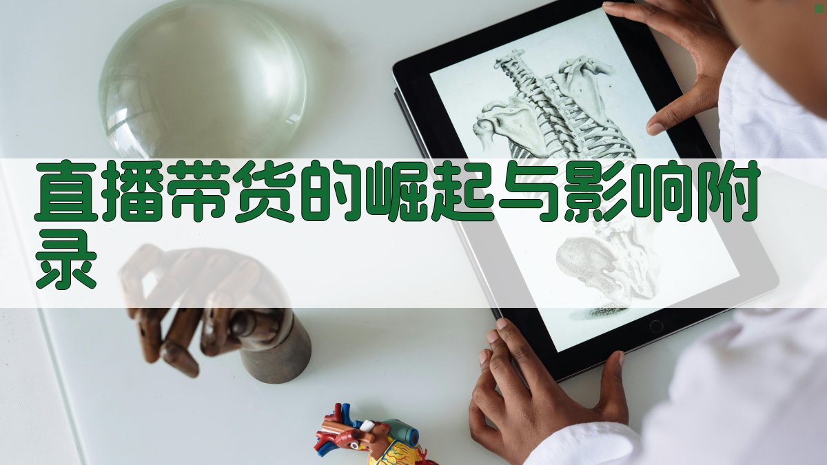 直播带货的崛起与影响 · 附录 图5