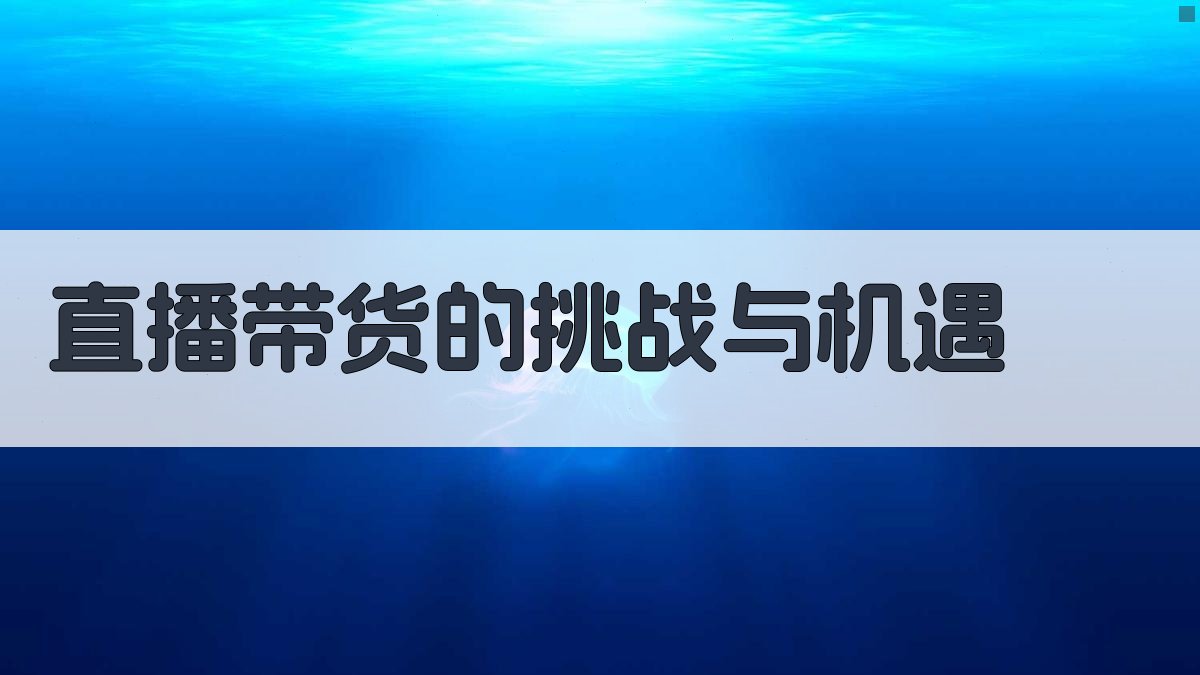 直播带货的挑战与机遇 图4