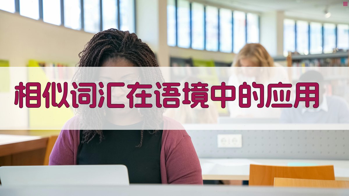 相似词汇在语境中的应用 图4