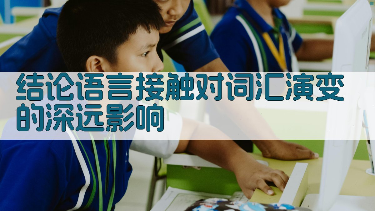 结论语言接触对词汇演变的深远影响 图2