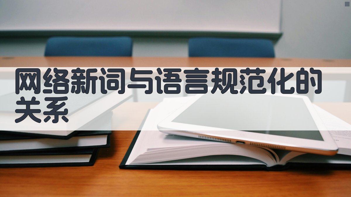 网络新词与语言规范化的关系 图1