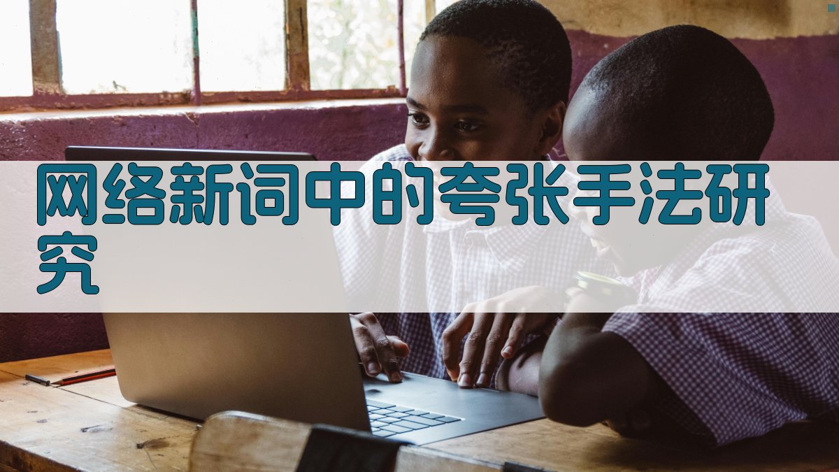 网络新词中的夸张手法研究 图4