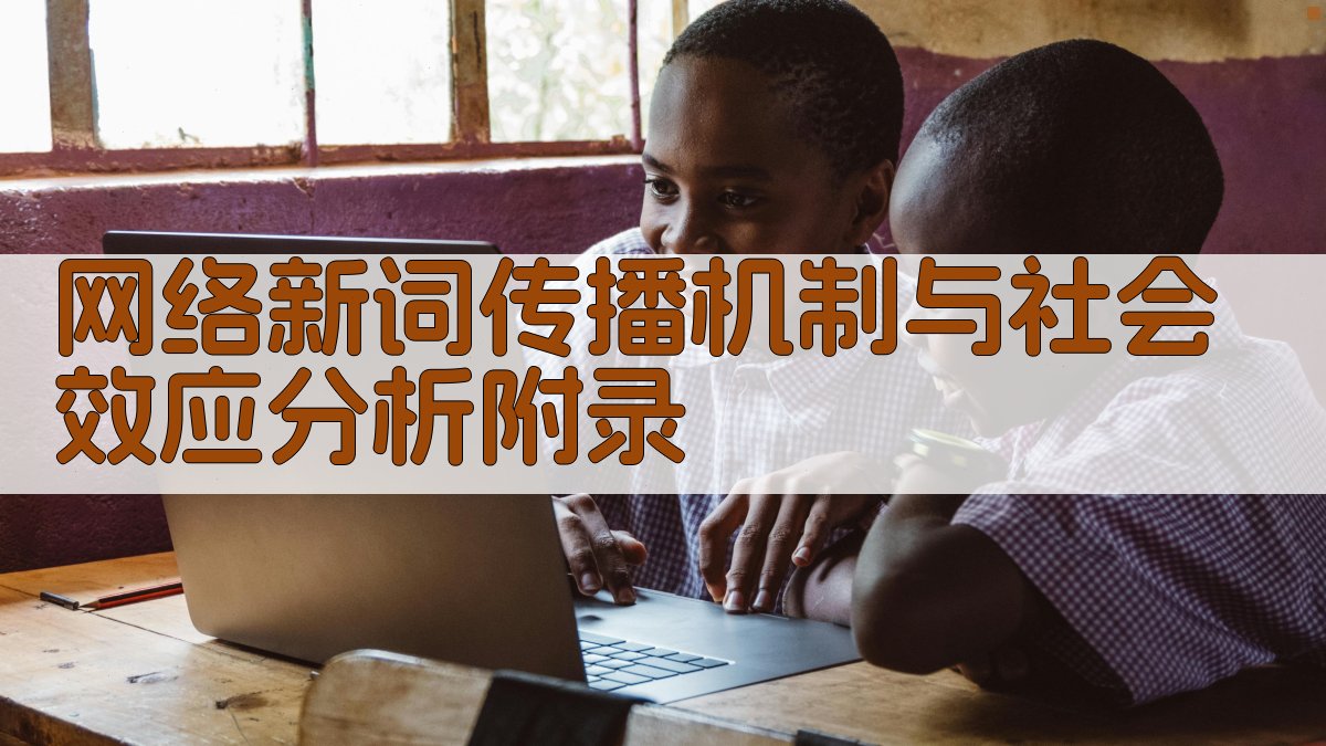 网络新词传播机制与社会效应分析 · 附录 图3