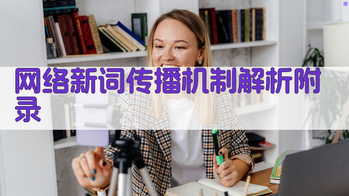 网络新词传播机制解析 · 附录 图2