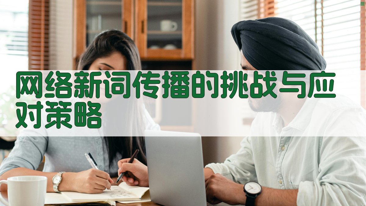 网络新词传播的挑战与应对策略 图4