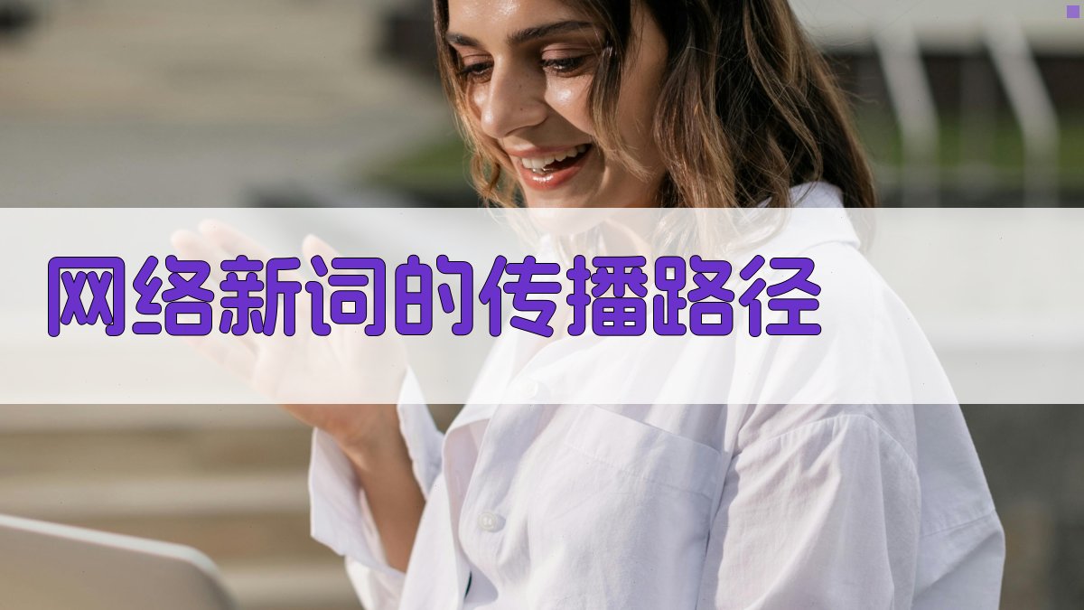 网络新词的传播路径 图2