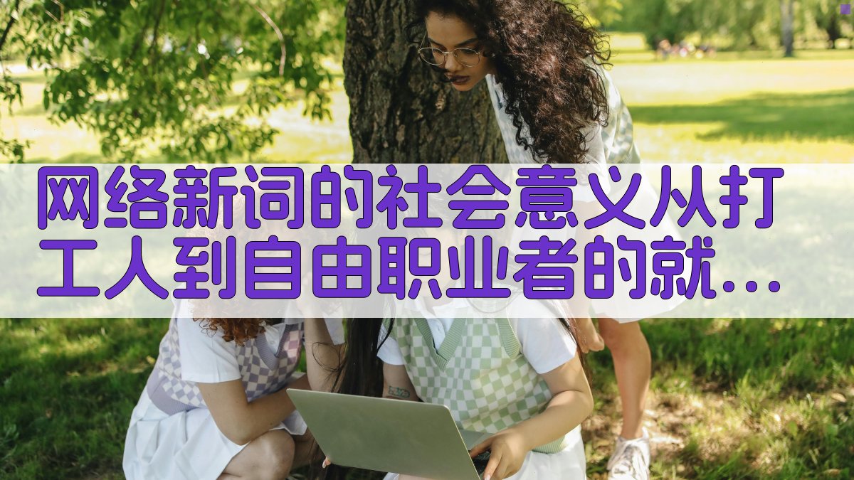 网络新词的社会意义从“打工人”到“自由职业者”的就业选择 · 附录 图5